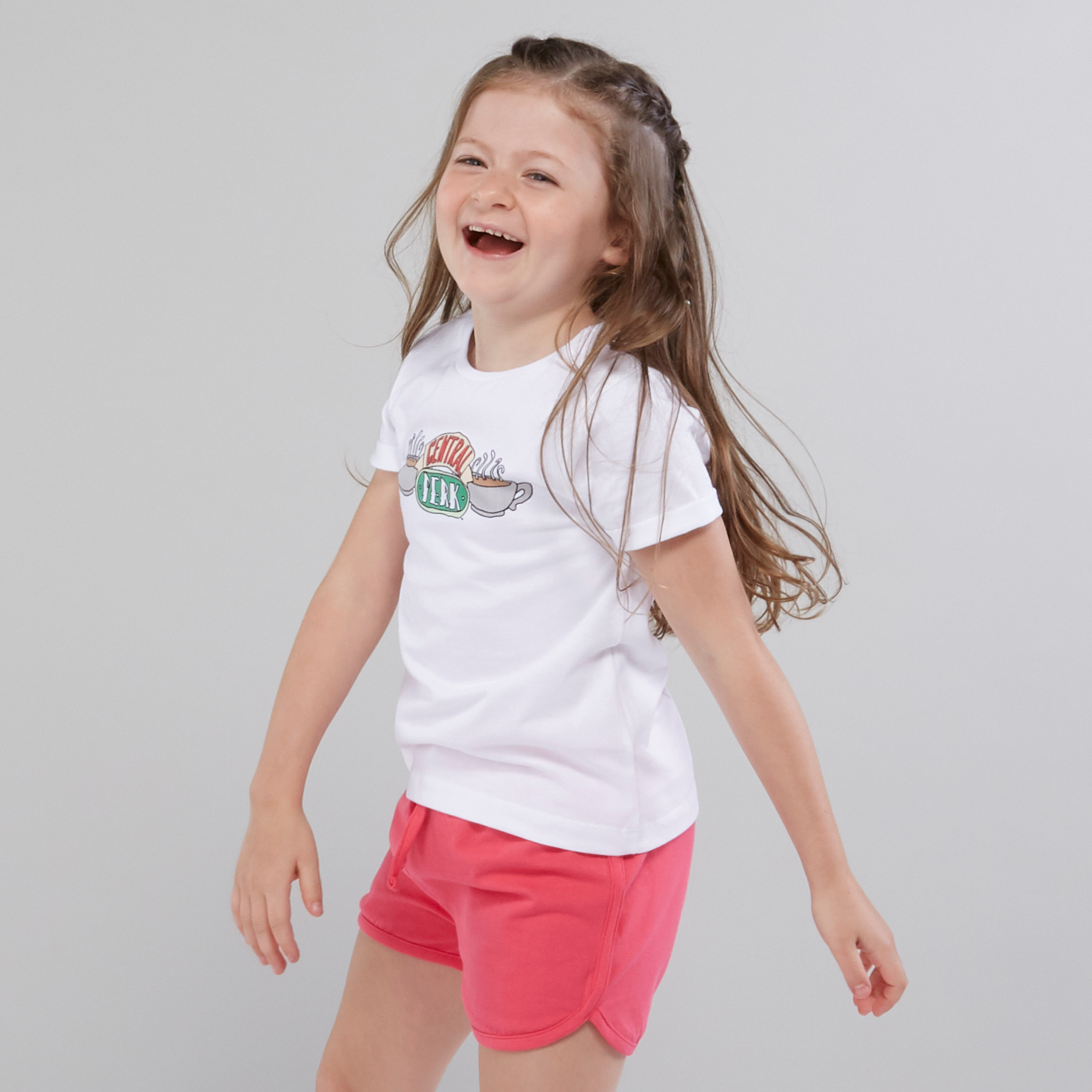 Warner Bros Central Perk Printed T-shirt-girls-clothing-tshirts-image-1