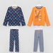 Juniors Giraffe Printed T-shirt and Pyjamas - Set of 2-Clothes Sets-thumbnail-0