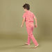 Juniors Striped Short Sleeves Shirt and Pyjama Set-Nightwear-thumbnail-1