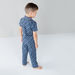 Juniors Printed Short Sleeves Shirt and Pyjama Set-Nightwear-thumbnail-1