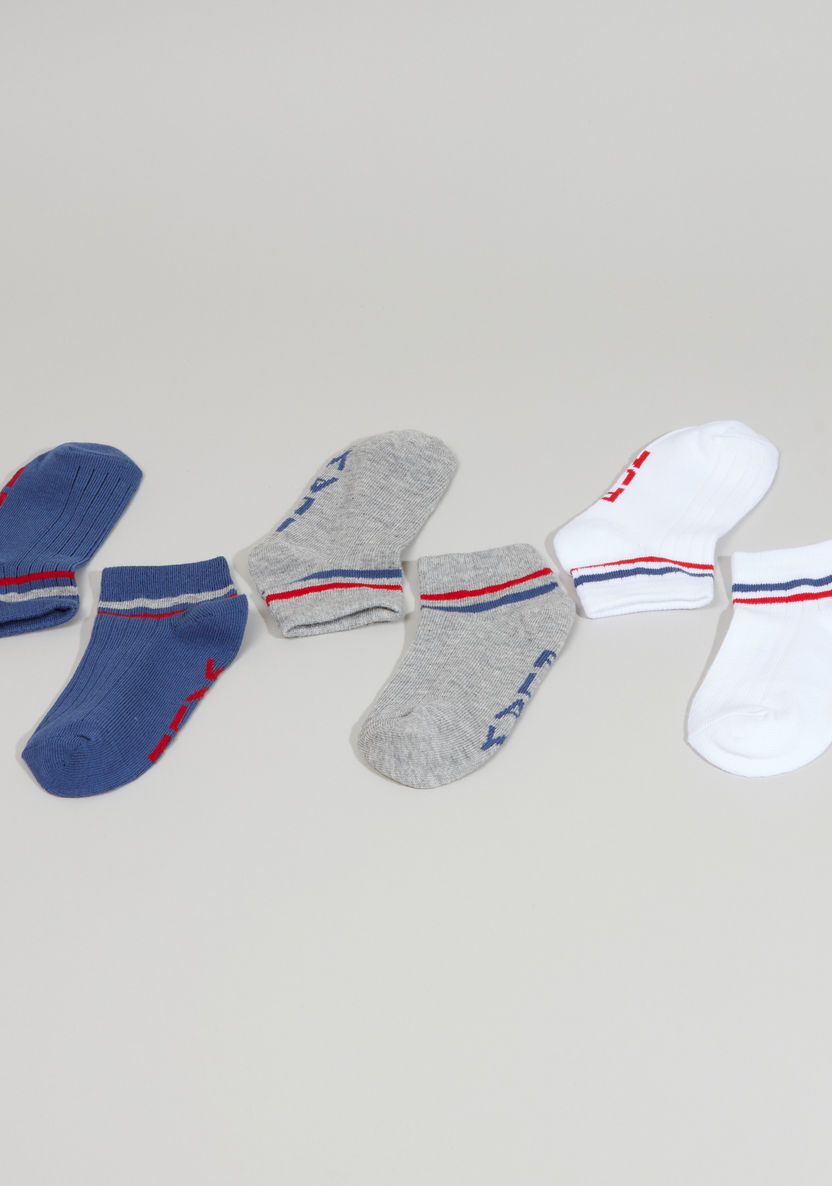 Juniors Printed Ankle Length Socks - Set of 3-Socks-image-1