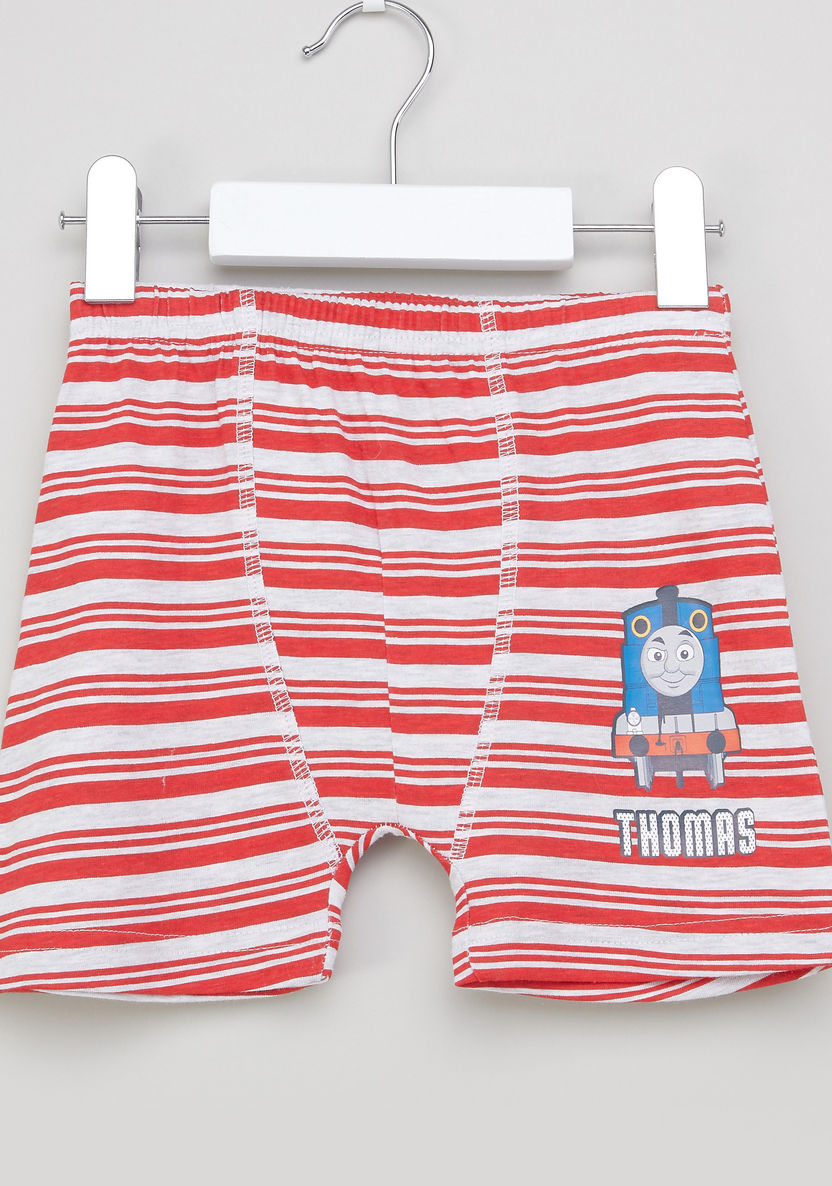 Thomas and Friends Printed Boxers - Set of 3-Boxers and Briefs-image-4