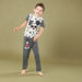 Mickey Mouse Printed T-shirt and Pyjama Set-Nightwear-thumbnail-3