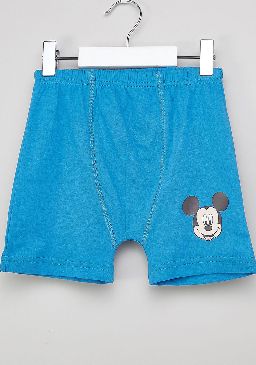 Mickey Mouse Printed Boxers - Set of 3-Boxers and Briefs-image-6