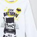 Batman Printed Long Sleeves T-shirt and Pyjama Set-Clothes Sets-thumbnail-2