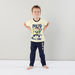 Ben 10 Printed Round Neck T-shirt and Pyjama Set-Nightwear-thumbnail-1