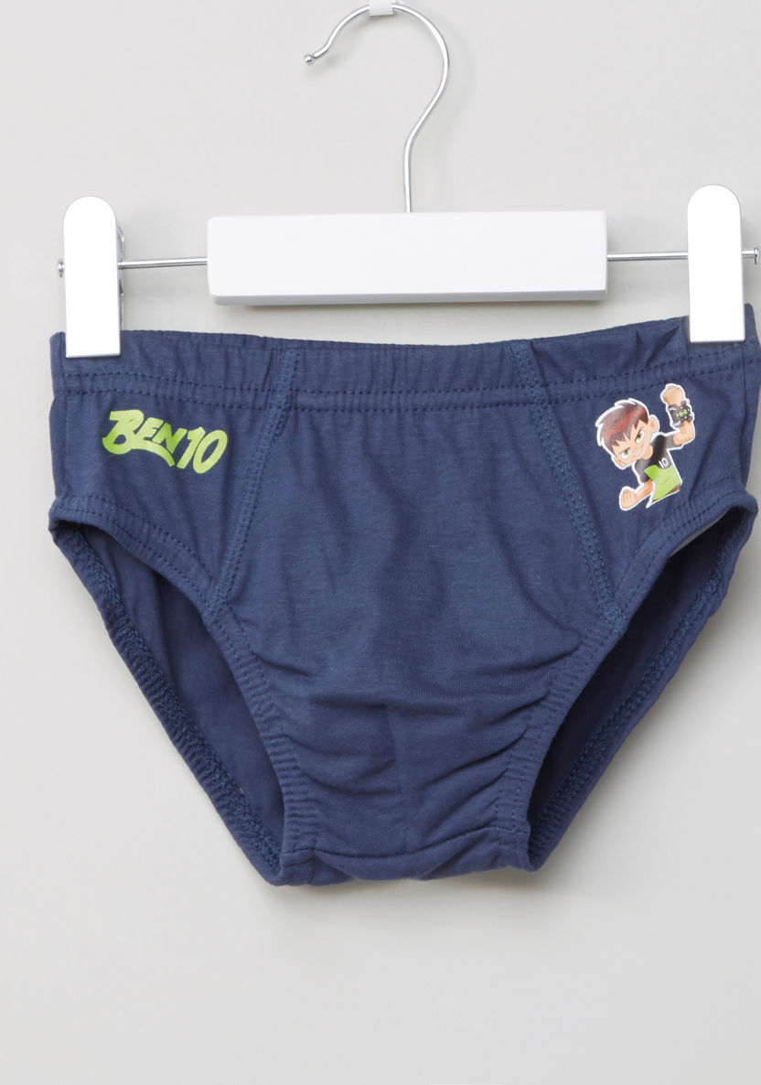 Ben 10 Printed Briefs - Set of 3-Boxers and Briefs-image-1