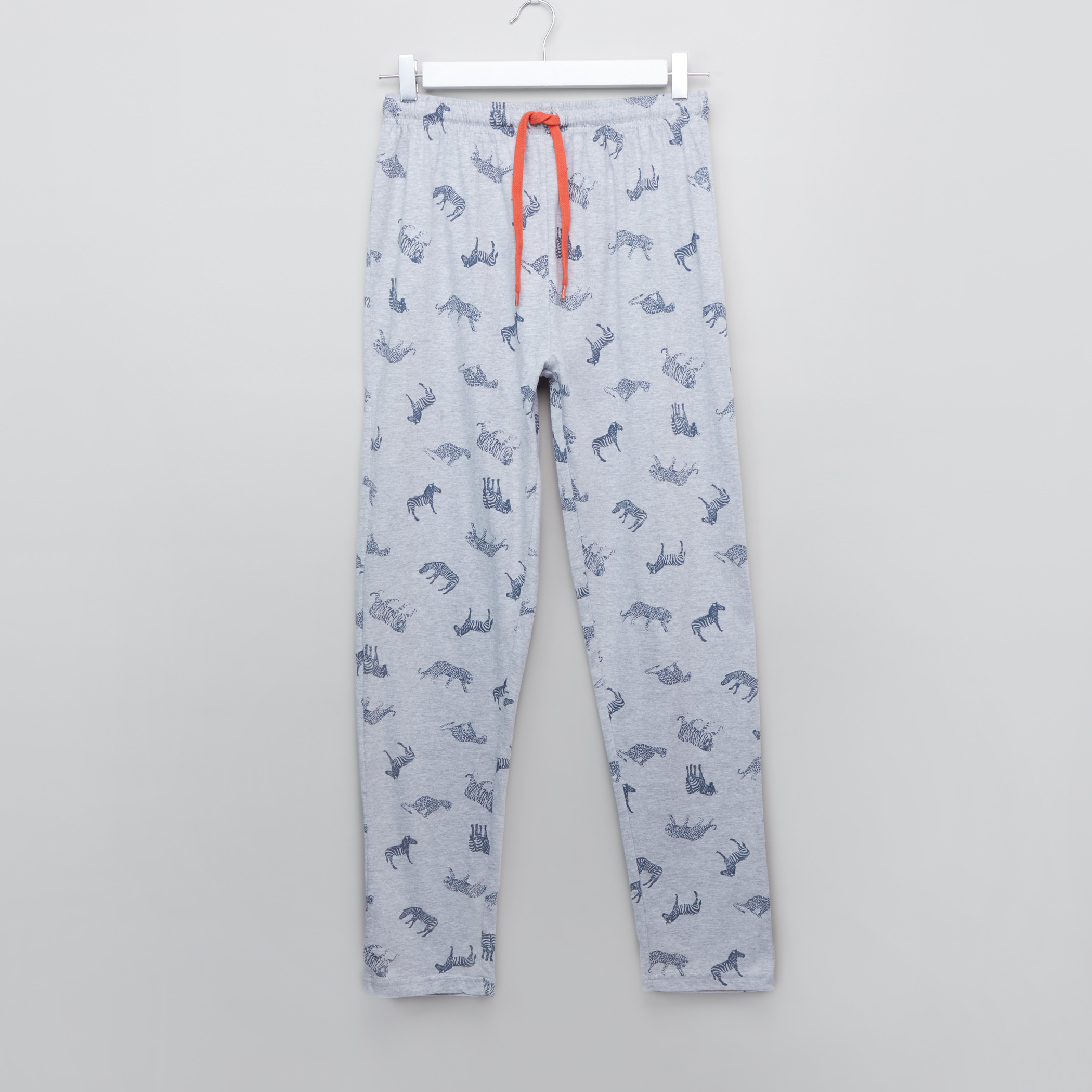 Juniors Long Sleeves T-Shirt and Full Length Pyjamas - Set of 2-boys-clothing-nightwear-image-4