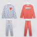Juniors Long Sleeves T-shirt and Full Length Pyjamas - Set of 2-Nightwear-thumbnail-0