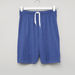 Juniors Printed T-shirt with Drawstring Bermuda Shorts - Set of 2-Clothes Sets-thumbnail-4