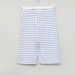 Juniors Printed T-shirt with Drawstring Bermuda Shorts - Set of 2-Clothes Sets-thumbnail-8