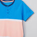 Juniors Printed Henley Neck Short Sleeves T-shirt with Bermuda Shorts-Nightwear-thumbnail-2