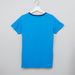 Juniors Printed Henley Neck Short Sleeves T-shirt with Bermuda Shorts-Nightwear-thumbnail-3