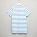 Juniors Striped T-shirt with Printed Shorts-Nightwear-thumbnail-3