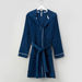 Juniors Self-Hooded Bathrobe with Tie-Up Closure-Towels and Flannels-thumbnail-0