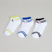 Juniors Striped Trainer Liner Socks - Set of 3-Socks-thumbnail-0