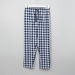 Juniors Henley Neck Short Sleeves T-shirt and Chequered Pyjama Set-Pyjama Sets-thumbnail-3