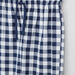 Juniors Henley Neck Short Sleeves T-shirt and Chequered Pyjama Set-Pyjama Sets-thumbnail-4