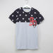 Mickey Mouse Printed T-shirt and Drawstring Pyjamas-Clothes Sets-thumbnail-4