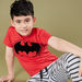 Batman Printed T-shirt and Striped Pyjama Set-Nightwear-thumbnail-1