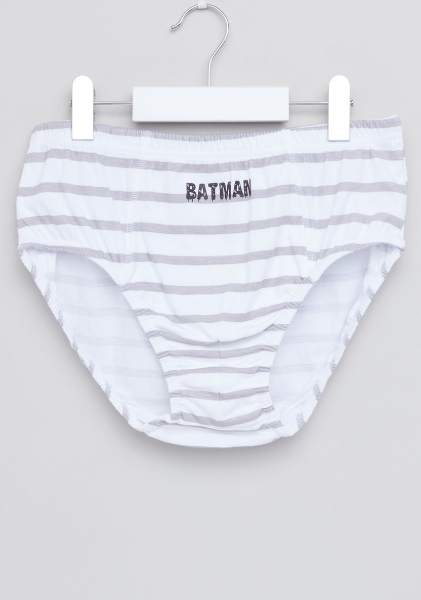 Batman Printed Briefs - Set of 3-Boxers and Briefs-image-1