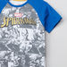 Spider-Man Printed Short Sleeves T-shirt and Drawstring Pyjama Set-Nightwear-thumbnail-2