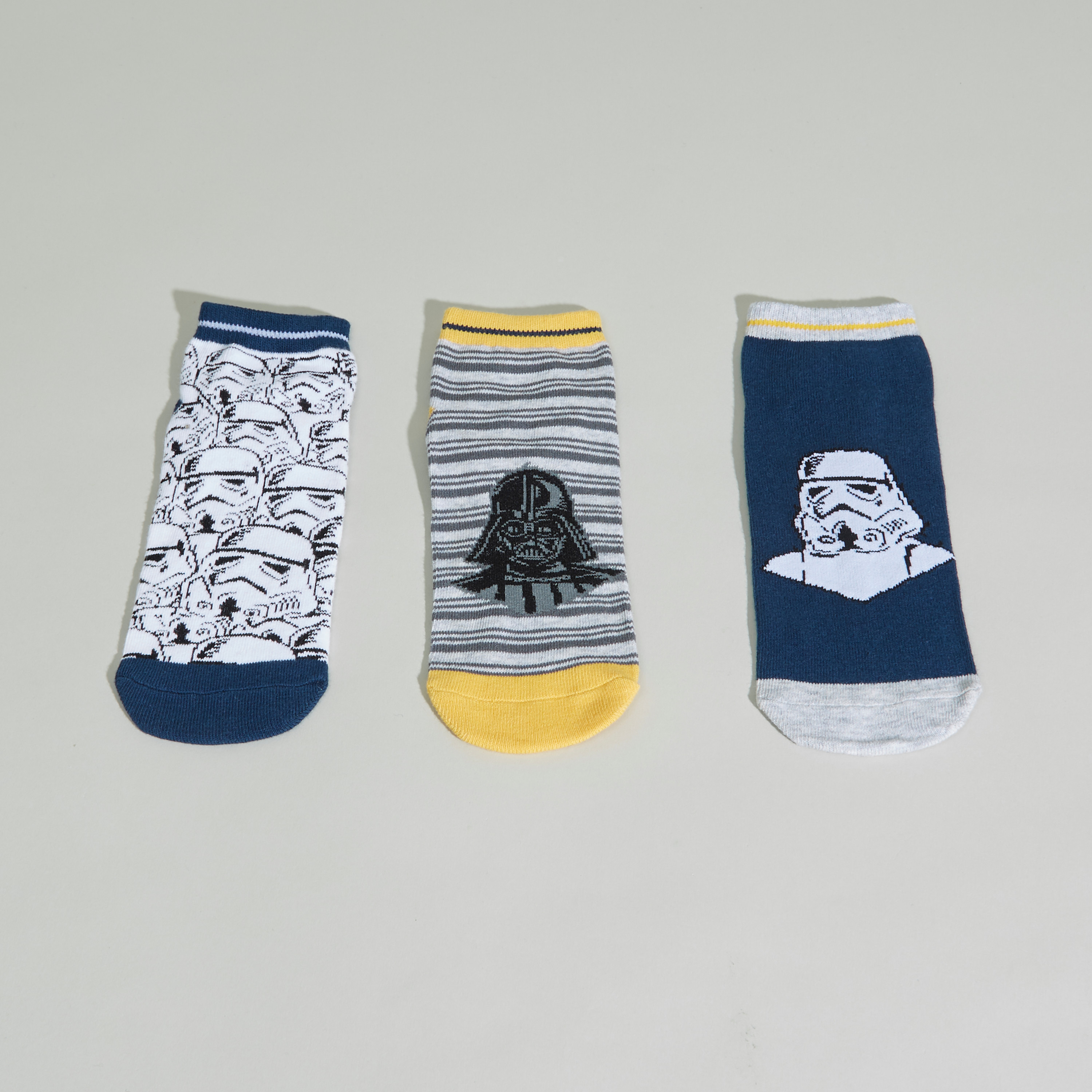 Star Wars Printed Socks - Set of 3-boys-accessories-socks-image-1