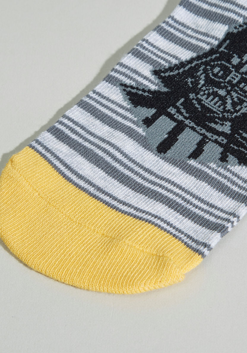 Star Wars Printed Socks - Set of 3-Socks-image-2