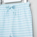 Juniors Striped T-shirt and Pyjama Set-Nightwear-thumbnail-4