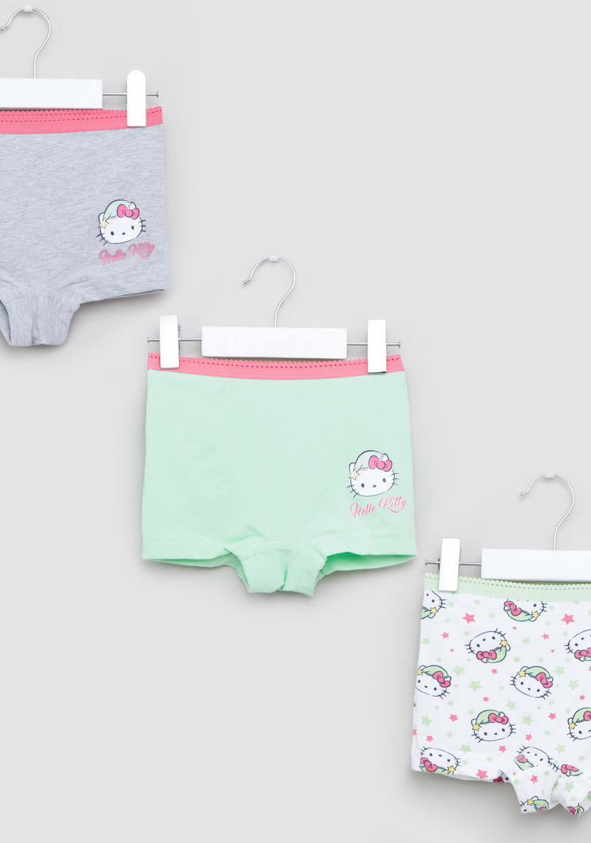 Hello Kitty Printed Boxer Briefs - Set of 3-Panties-image-0