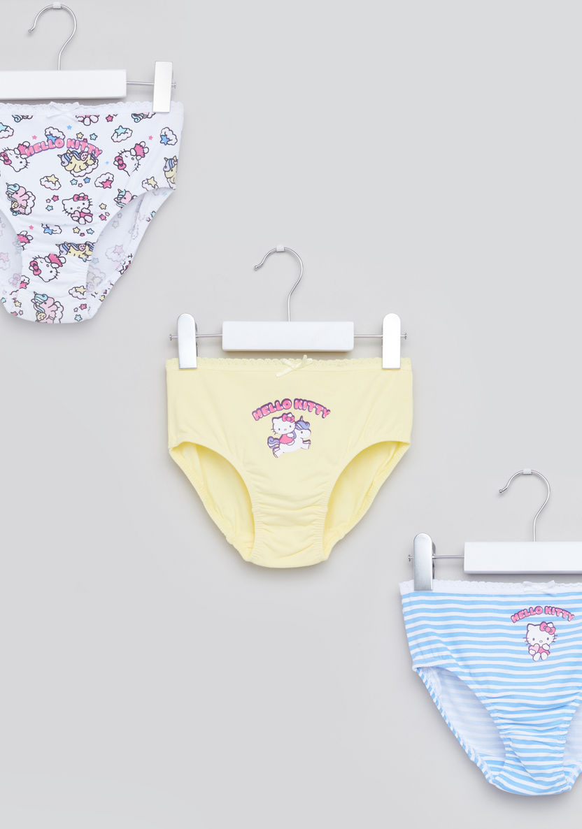 Hello Kitty Printed Briefs - Set of 3-Panties-image-0