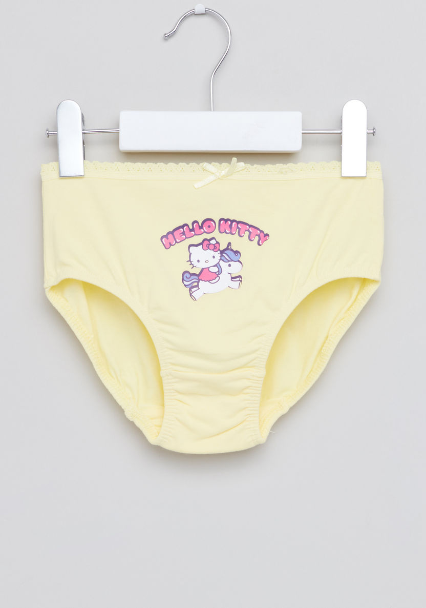 Hello Kitty Printed Briefs - Set of 3-Panties-image-4