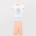 Barbie Printed Round Neck Top and Full Length Pyjama Set-Nightwear-thumbnail-0