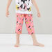 Minnie Mouse Printed T-shirt and Pyjamas-Nightwear-thumbnail-3