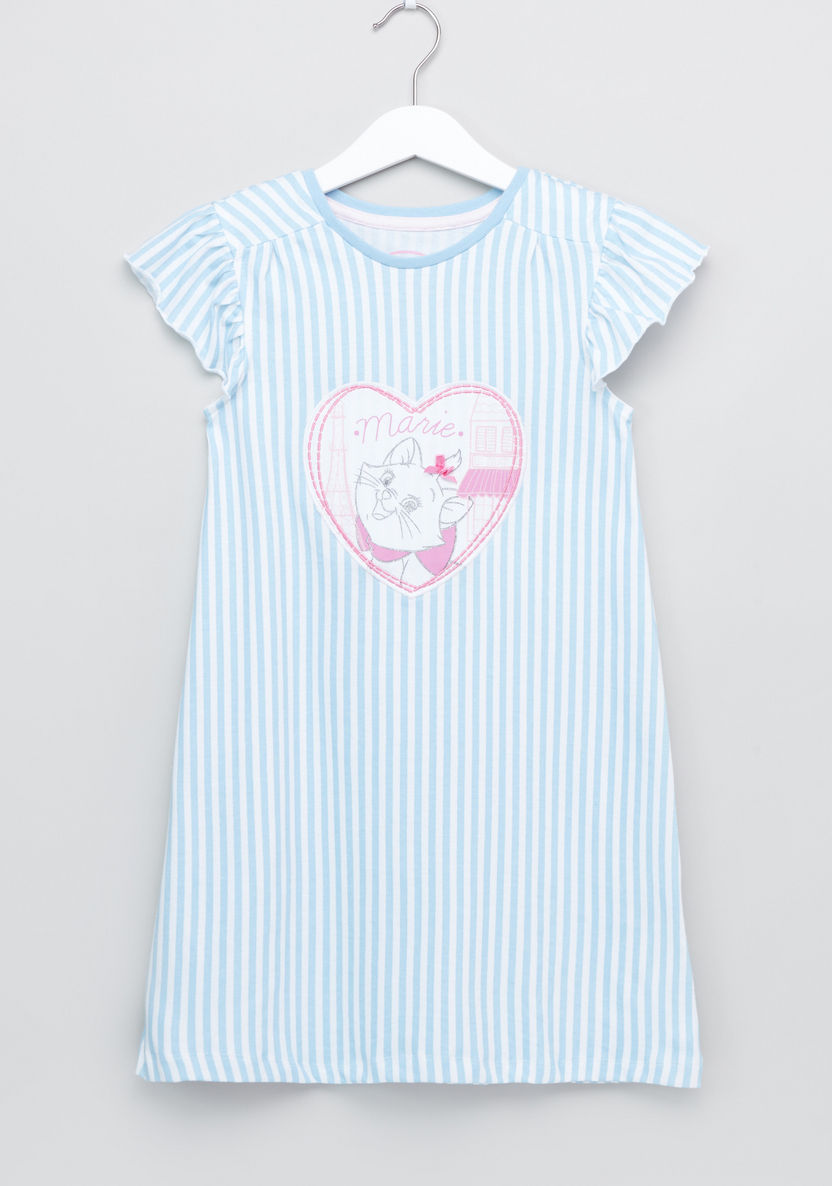 Marie Embroidered Sleep Dress-Nightwear-image-0