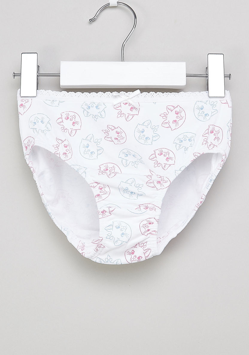 Marie Printed Briefs with Elasticised Waistband - Set of 3-Panties-image-1