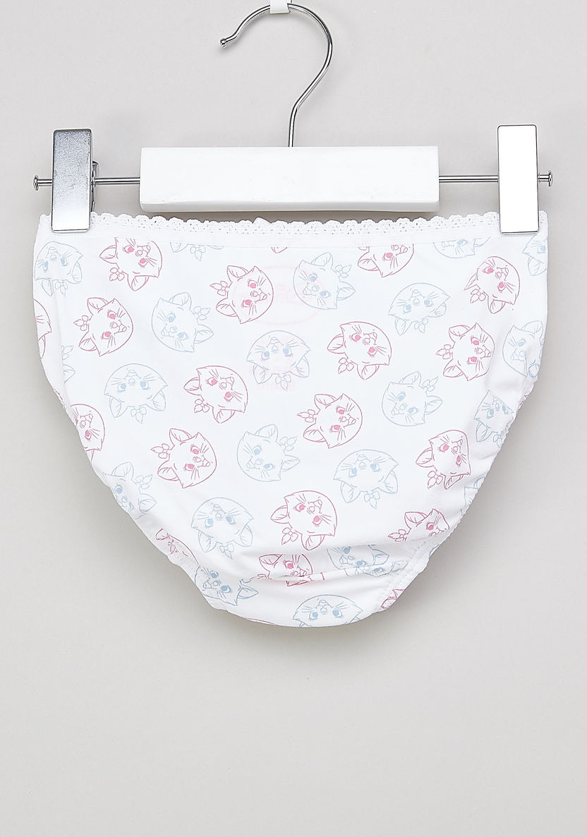 Marie Printed Briefs with Elasticised Waistband - Set of 3-Panties-image-2