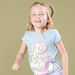 My Little Pony Printed Short Sleeves T-shirt with 3/4 Pants-Nightwear-thumbnail-2
