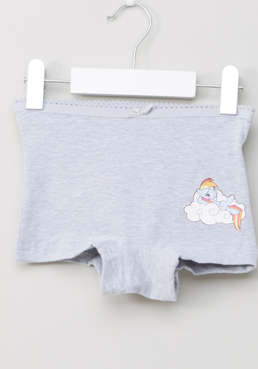 My Little Pony Printed Boxer Briefs - Set of 3-Panties-image-6