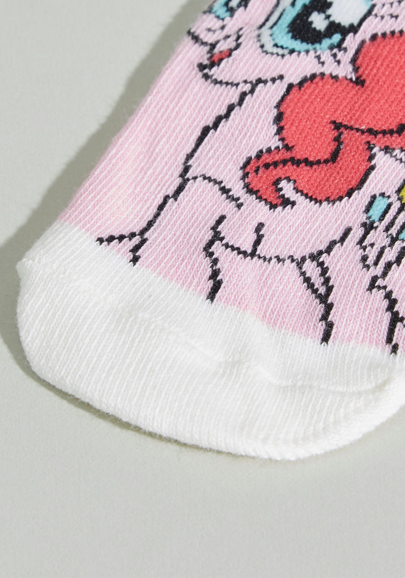My Little Pony Printed Trainer Liner Socks - Set of 3-Socks-image-2