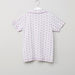 Carte Blanche Polka Dot Printed T-shirt and Pyjama Set-Clothes Sets-thumbnail-2