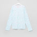 Juniors Striped T-shirt and Pyjama Set-Nightwear-thumbnail-1