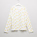 Juniors Printed Long Sleeves T-shirt and Pyjama Set-Nightwear-thumbnail-1