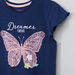 Juniors Butterfly Print Capri Set-Nightwear-thumbnail-2