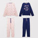 Juniors Printed T-shirt and Pyjamas - Set of 2-Nightwear-thumbnail-0