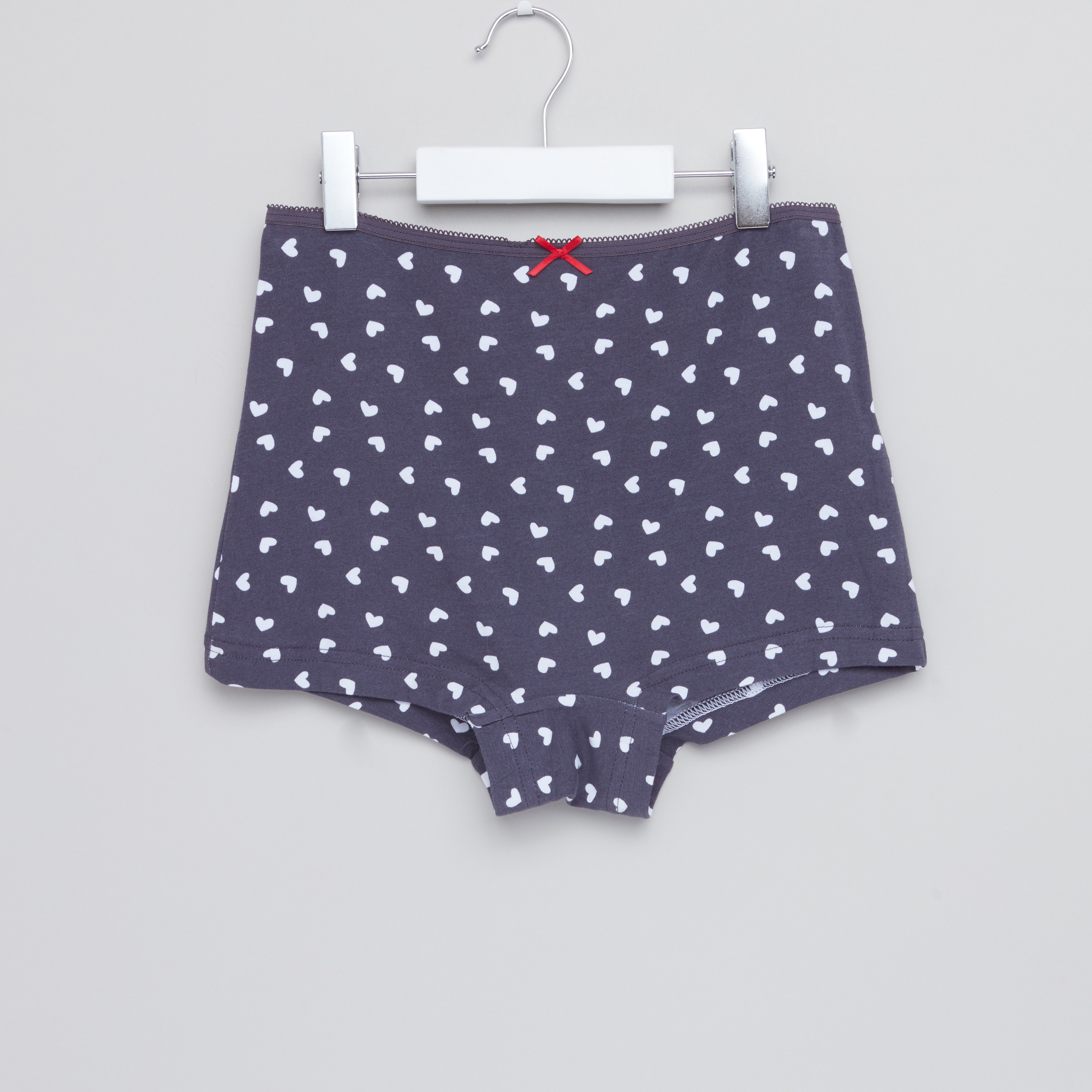Juniors Boxer Briefs with Elasticised Waistband - Set of 5-girls-clothing-multipacks-image-2