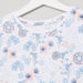 Juniors Floral Printed T-shirt and Striped Pyjama Set-Nightwear-thumbnail-2
