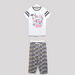 Hello Kitty Printed T-shirt and Pyjama Set-Nightwear-thumbnail-0