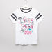Hello Kitty Printed T-shirt and Pyjama Set-Nightwear-thumbnail-1
