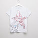 Carte Blanche Printed T-shirt and Pyjama Set-Nightwear-thumbnail-1
